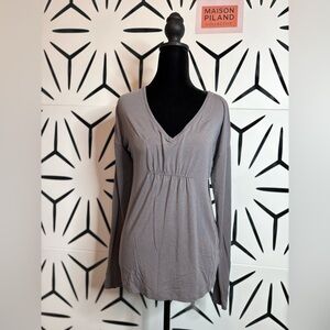 Gap Body Gray Long Sleeve Lounge Top – Size S/P